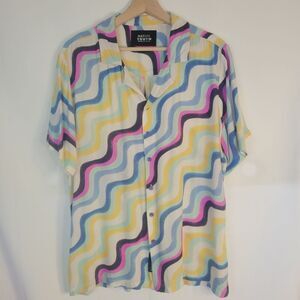 Native Youth Multicolor Wave Shirt